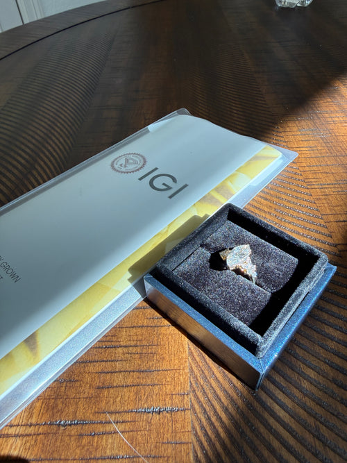 Custom 3ct 14K Yellow Gold Diamond Ring